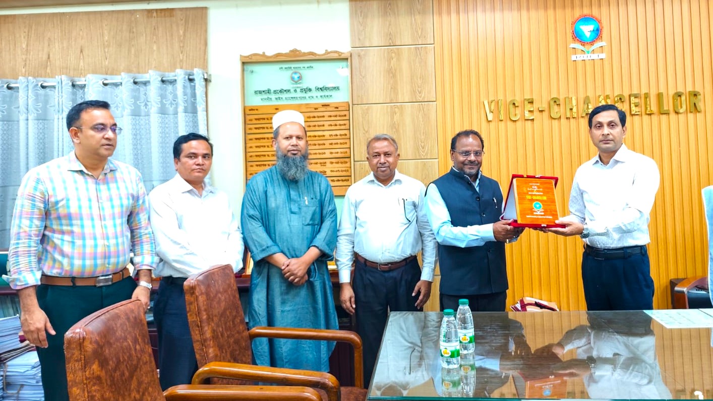 Indian Assistant High Commissioner Pays Courtesy Call on RUET Vice-Chancellor